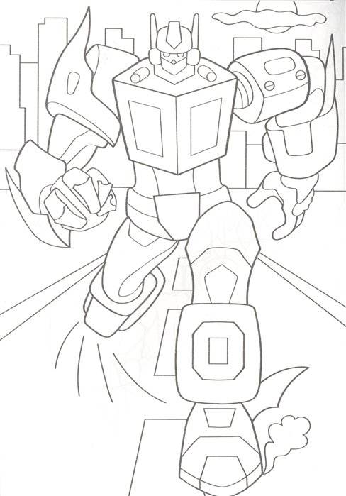 Раскраска. Город роботов фото книги 2