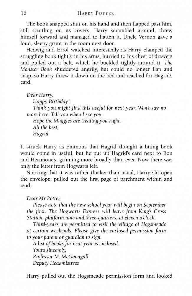 Harry Potter and the Prisoner of Azkaban фото книги 3