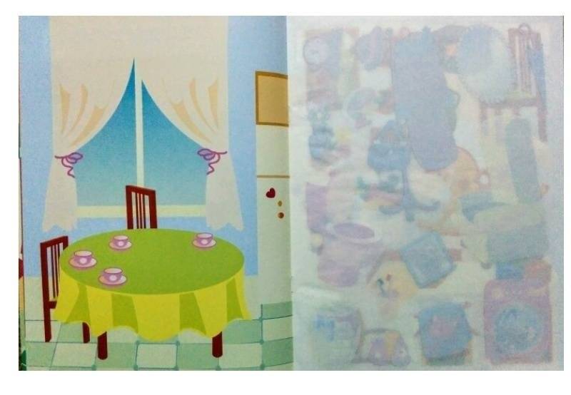 Многоразовые наклейки. Мой дом фото книги 5