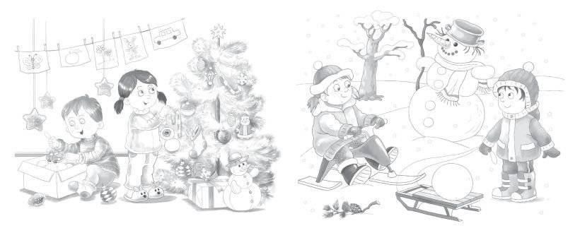 Многоразовая водная раскраска. Времена года фото книги 2