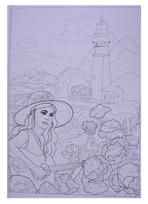 Картины для раскрашивания по номерам. Путешествия фото книги 4