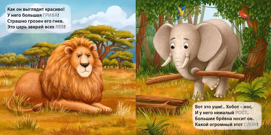 Книжки - картонки. Дикие животные. Загадки-рифмы фото книги 3