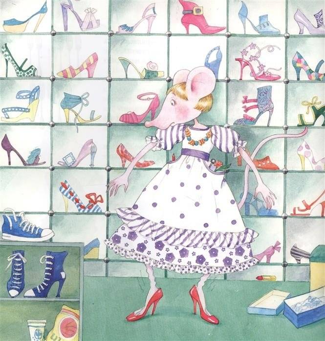 Мышь Гликерия. Цветные и полосатые дни фото книги 5