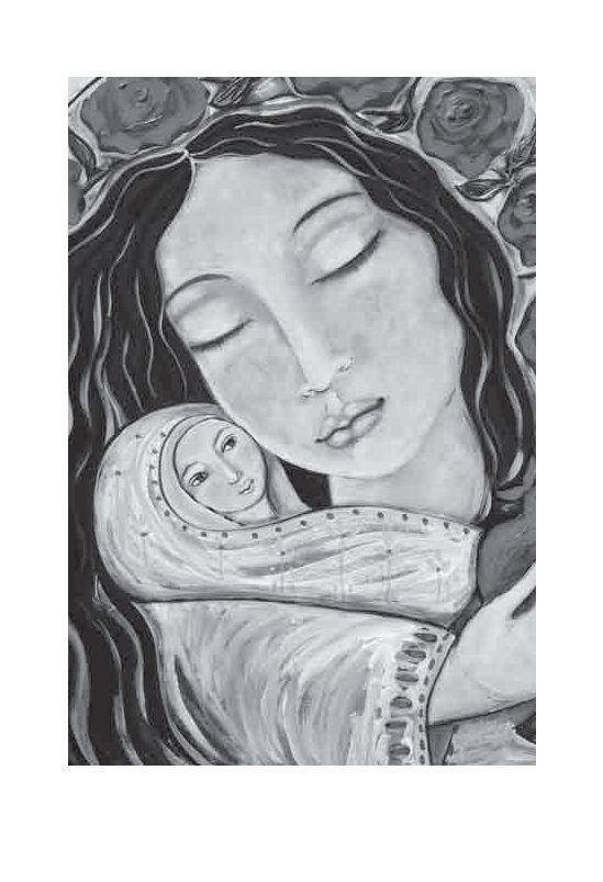 Магическая сила Девы Марии. Защита, чудеса и доброта Богоматери. 44 карты и инструкция фото книги 4