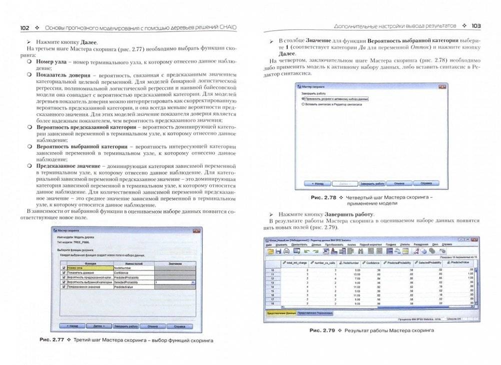 Прогнозное моделирование в IBM SPSS Statistics и R. Метод деревьев решений. Руководство фото книги 2