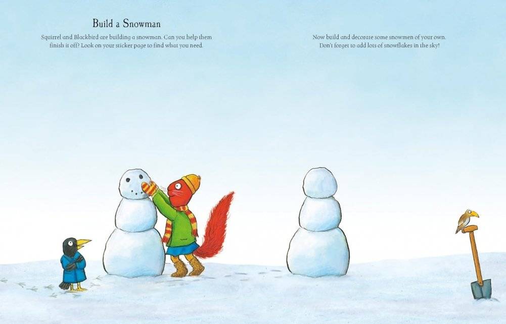 Winter Sticker book фото книги 2