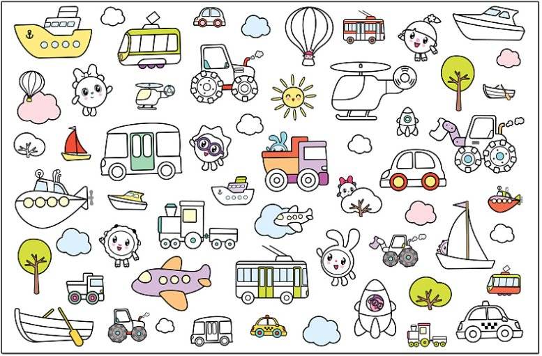 Транспорт фото книги 3