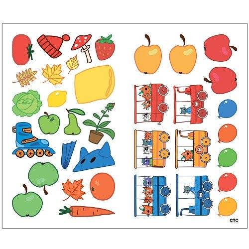 Три кота. Цвета. Книжка с наклейками фото книги 4