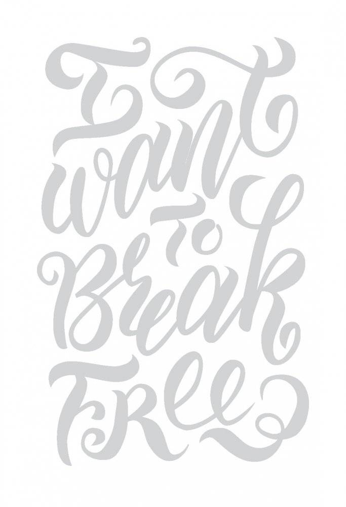 Напиши настроение в стиле леттеринг. Набор открыток-шаблонов (белый) фото книги 5