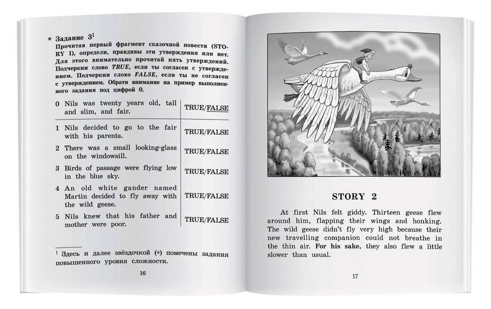 Путешествие Нильса с дикими гусями. Домашнее чтение с заданиями по новому ФГОС (+ CD-ROM) фото книги 4