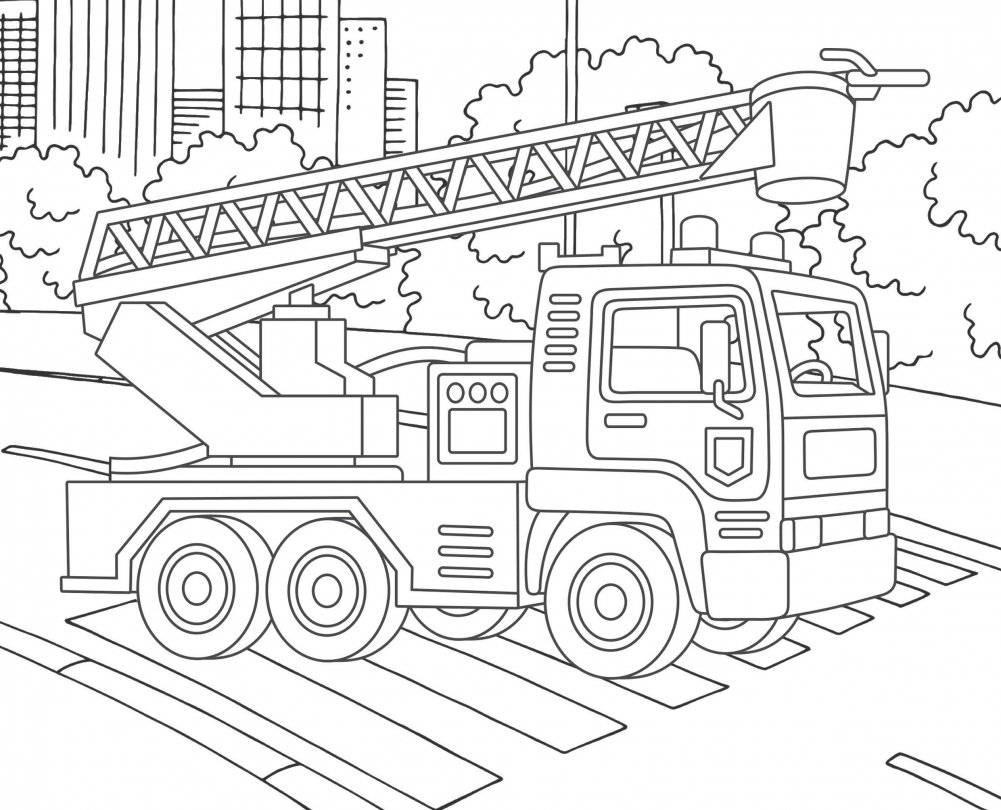 Лучшие раскраски для мальчиков. Службы спасения фото книги 6