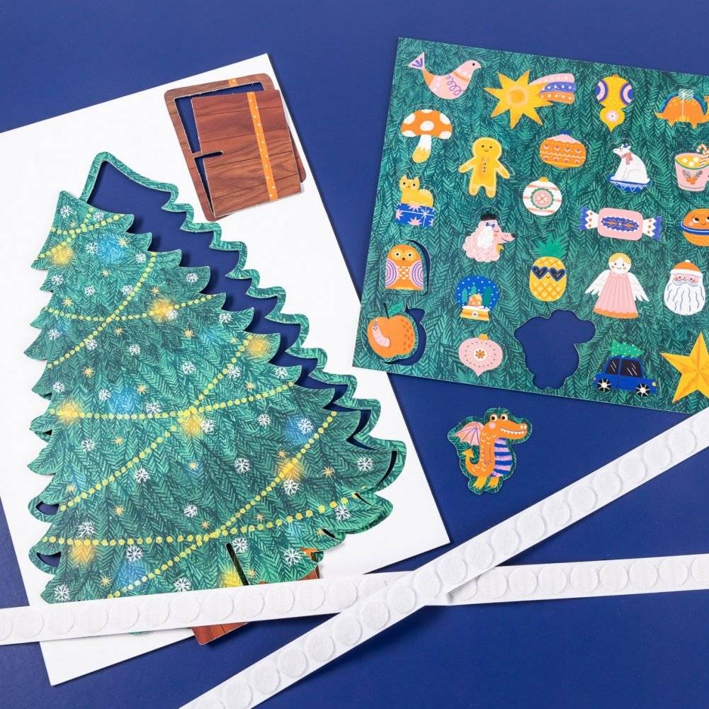 Наряжаем ёлку. Новогодняя игра для малышей фото книги 2