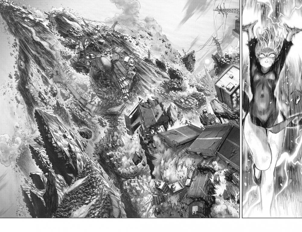 One-Punch Man. Книга 14. Вся мощь Торнадо. В бездну фото книги 3
