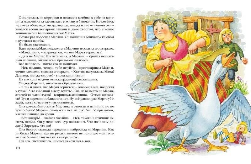 Чудесное путешествие Нильса с дикими гусями фото книги 7