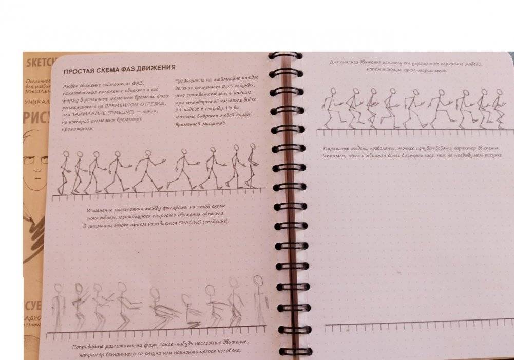 Скетчбук аниматора фото книги 3