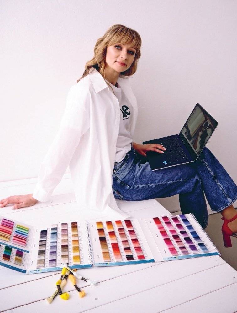 Вышивай как дизайнер! Полный курс по разработке схем для вышивки крестом. От новичка до дизайнера-профессионала шаг за шагом фото книги 42