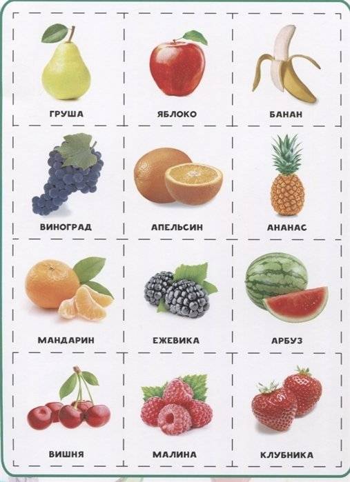 Разрезные элементы. Пять в одном. Овощи, фрукты и ягоды фото книги 3
