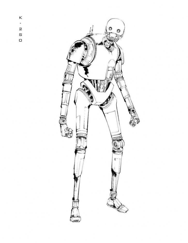 Звёздные Войны. Изгой один. Коллекционные арт-постеры для раскрашивания фото книги 11