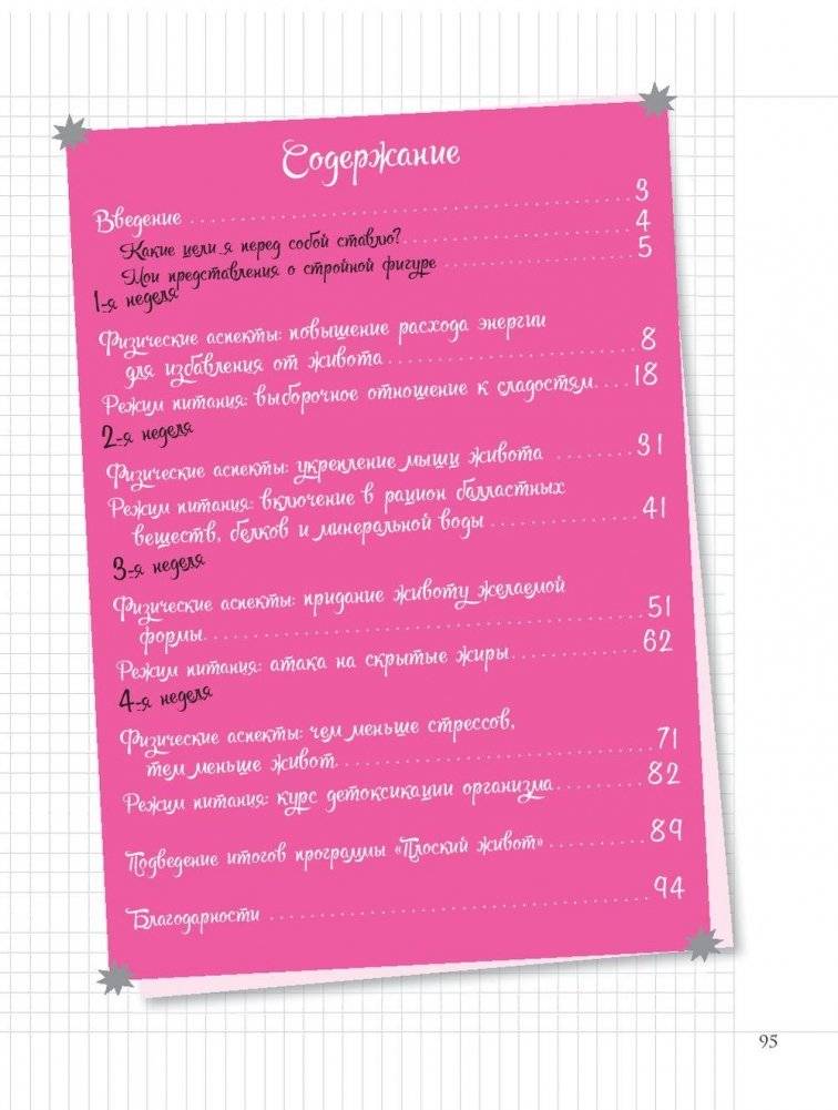 Плоский животик. Мой блокнот фото книги 2