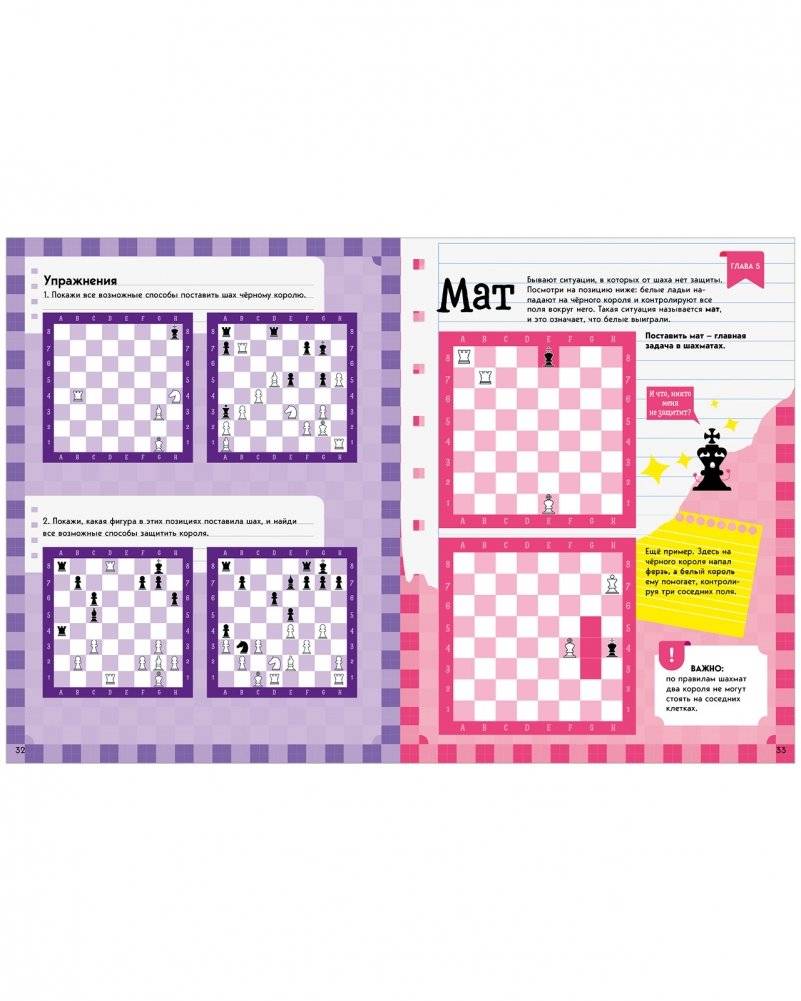 Учимся играть в шахматы. 1-й год обучения фото книги 4