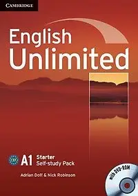 English Unlimited. Starter. Self-study Pack (Workbook) (+ DVD) фото книги