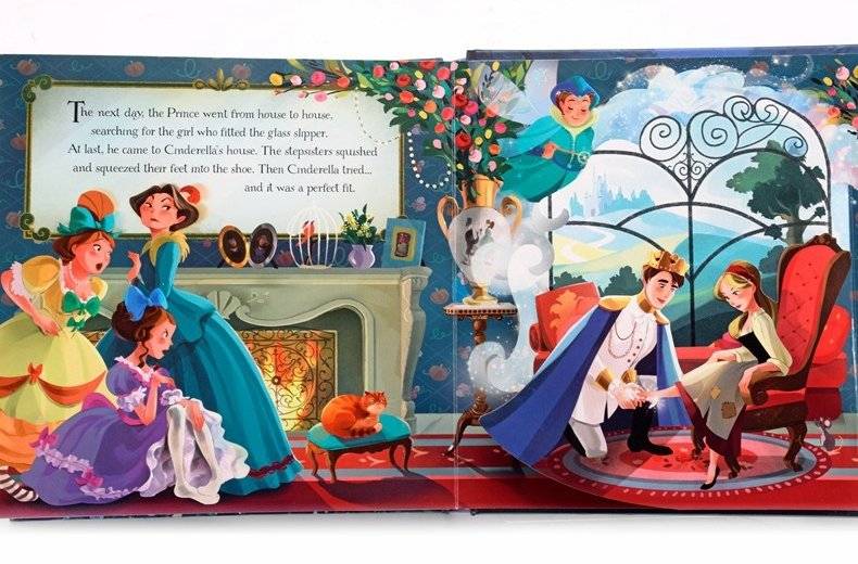Pop-Up Fairy Tales Cinderella фото книги 6