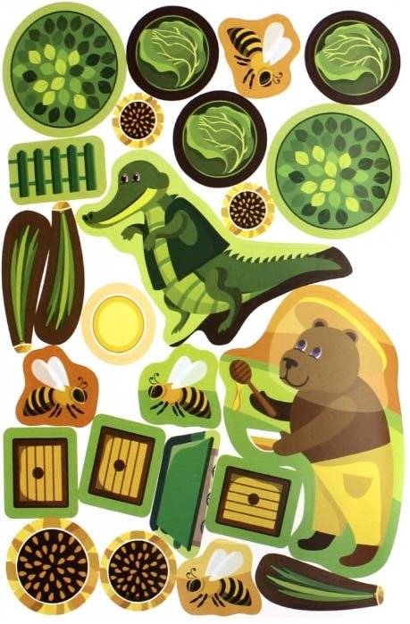 Цвета. Книжка с наклейками фото книги 5