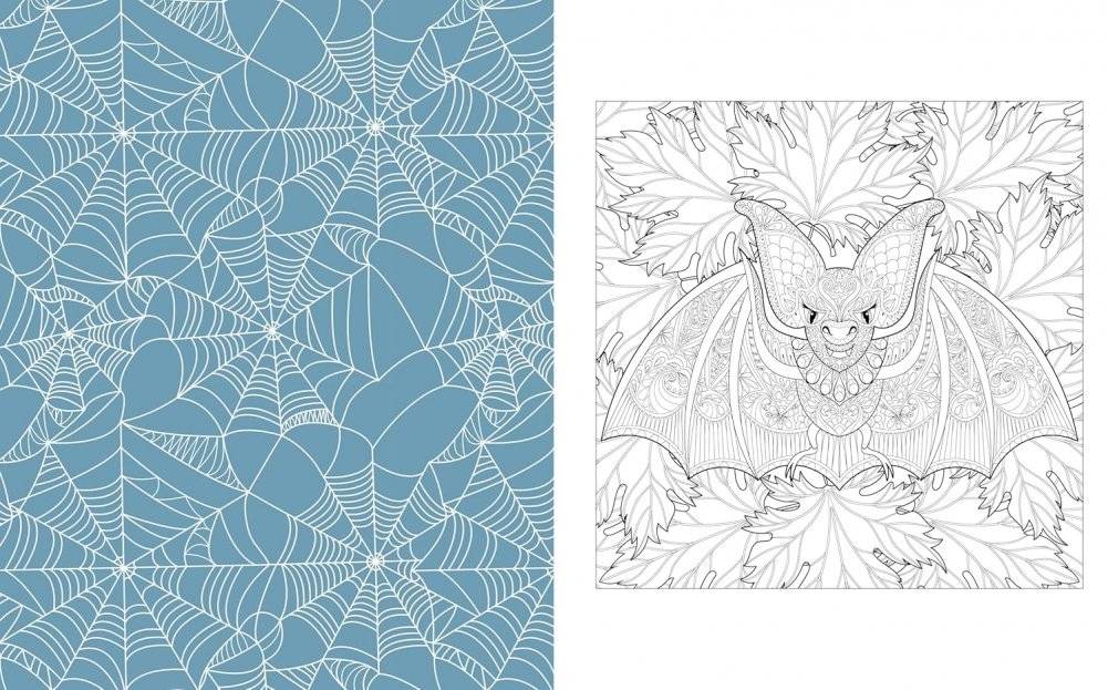 The Gothic Colouring Book фото книги 4