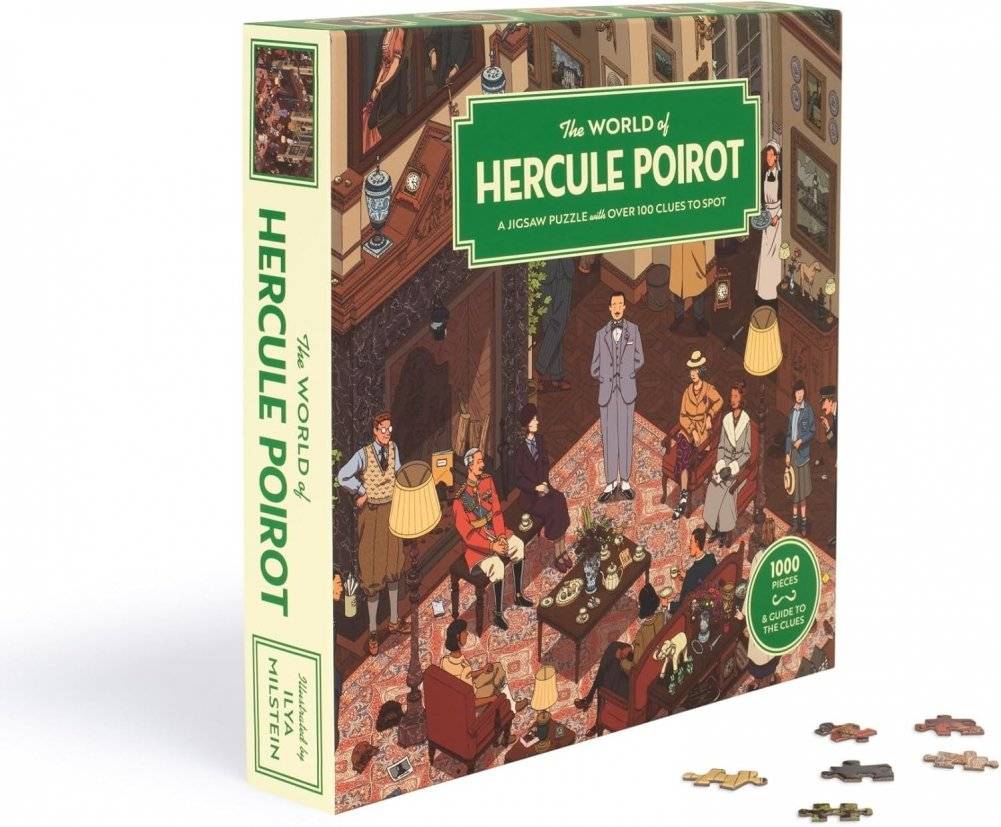 The World of Hercule Poirot 1000 Piece Puzzle фото книги 4