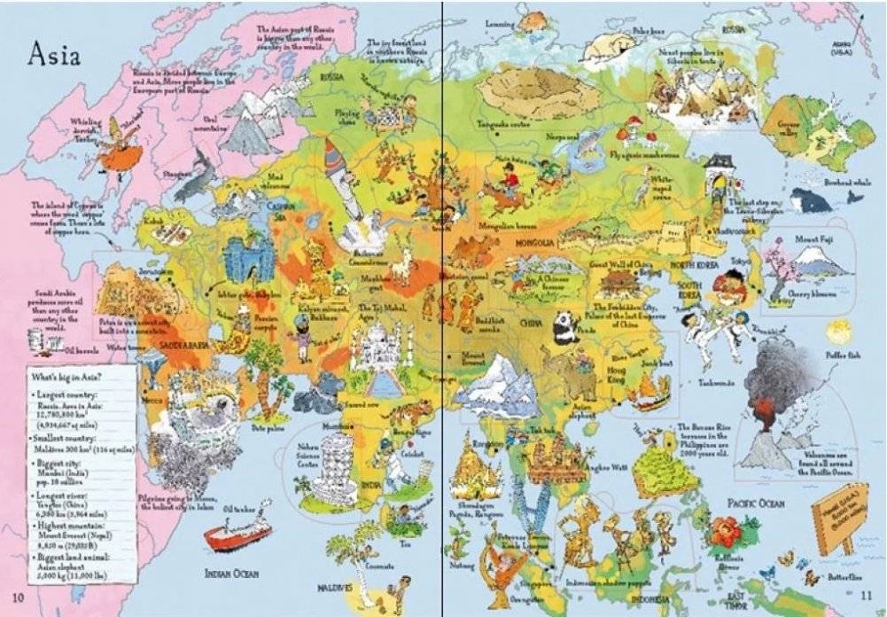 Lift-the-flap. Picture atlas фото книги 3