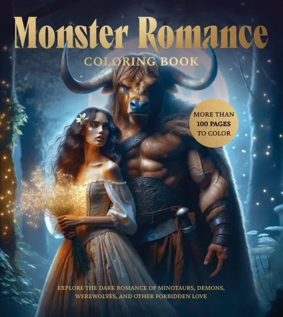 Monster Romance Coloring Book фото книги