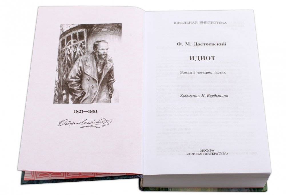 Идиот фото книги 2