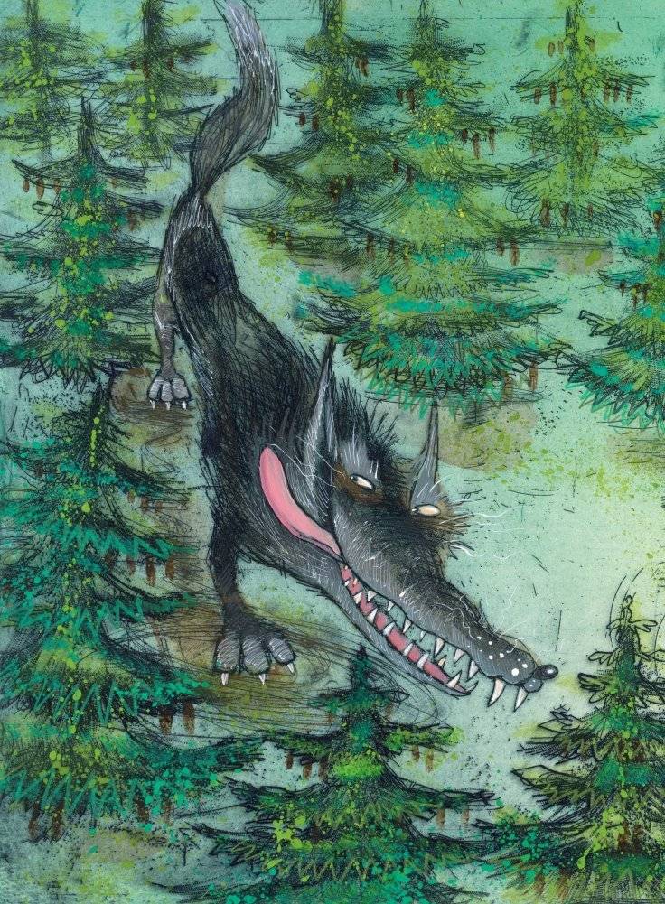 Музыкальная классика для детей. Петя и Волк. Симфоническая сказка Сергея Сергеевича Прокофьева (книга с диском и QR-кодом) (+ CD-ROM) фото книги 4