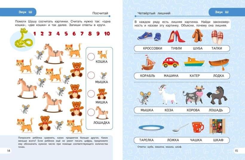 Закрепляем произношение звуков Ш, Ж, Ч, Щ фото книги 4