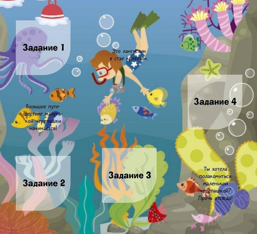 В море! Книжка с клапанами фото книги 2
