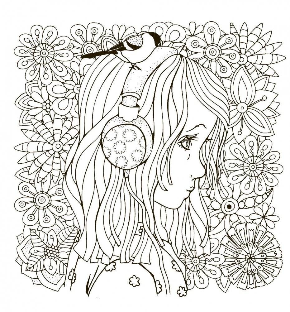 Раскраска-антистресс. Весенняя нежность фото книги 7