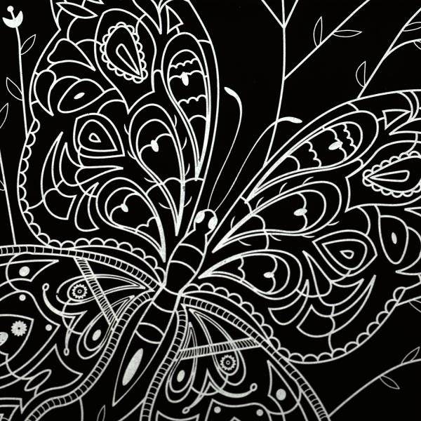 Гравюра, 18х24 см, бабочка, цветная фото книги 4