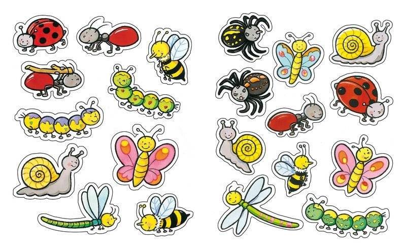 На полянке (с наклейками) фото книги 3