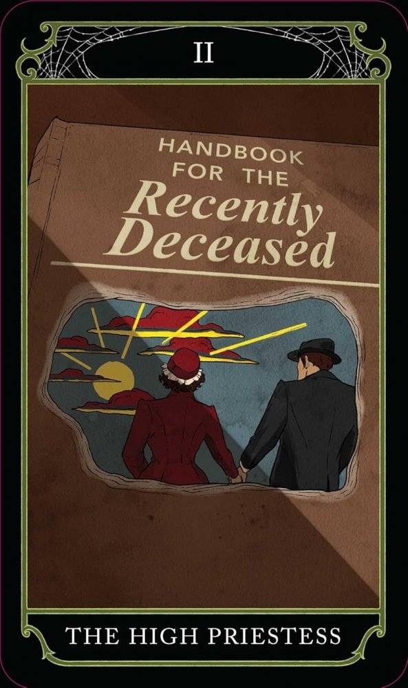 Beetlejuice Tarot Deck & Guide фото книги 3
