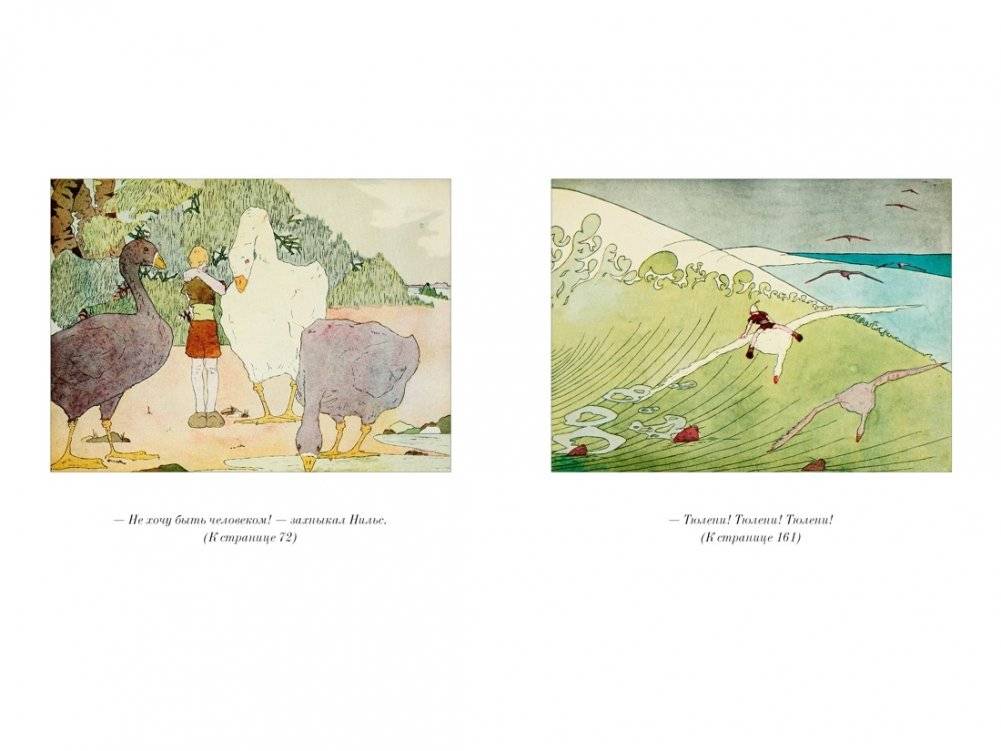 Удивительное путешествие Нильса с дикими гусями фото книги 4