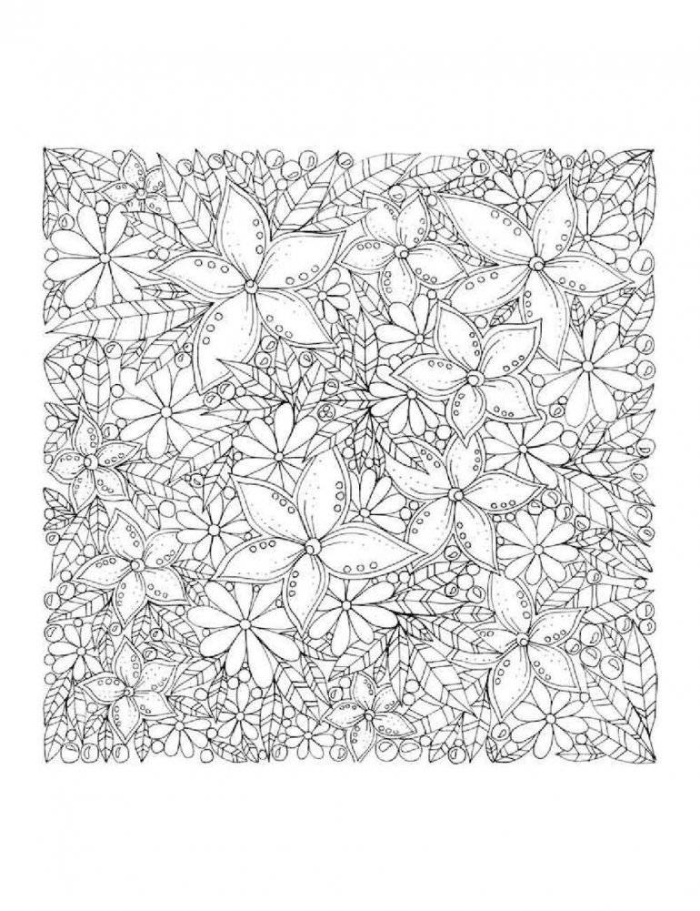 Завораживающие цветы. Раскрашивайте и изображайте великолепные растения фото книги 4