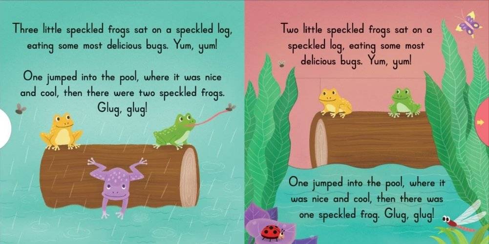 Sing Along With Me! Five Little Speckled Frogs фото книги 4