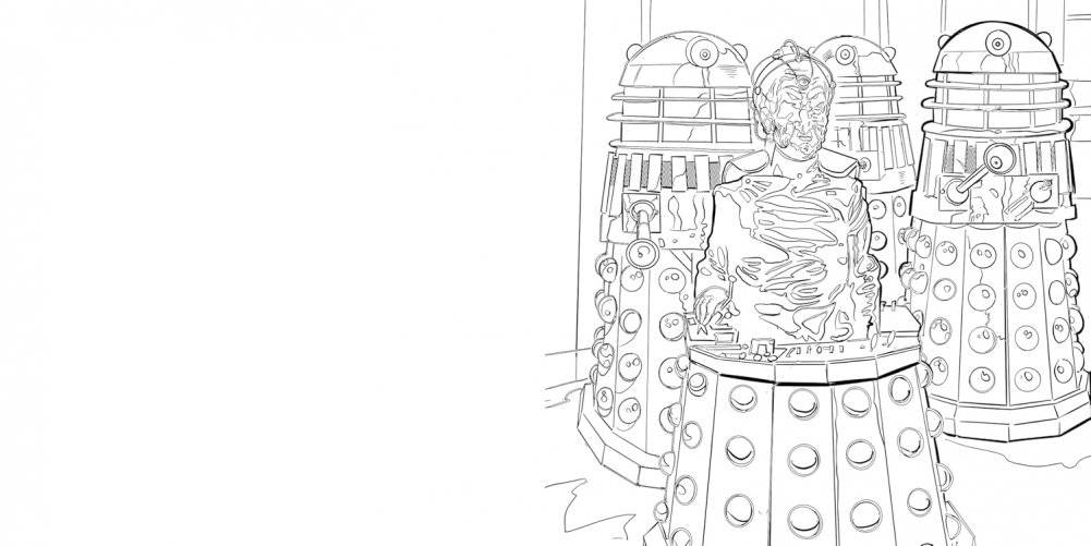 The Official Doctor Who Colouring Book фото книги 3