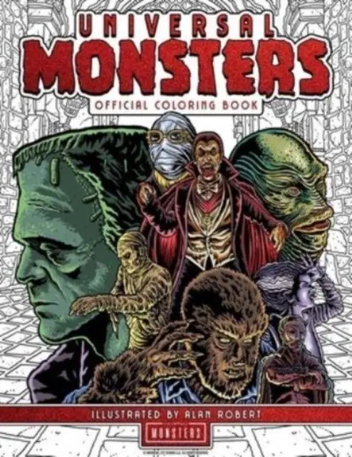 Universal Monsters: The Official Coloring Book фото книги