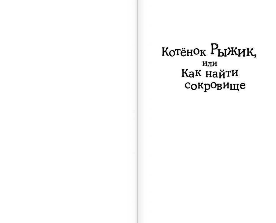 Котёнок Рыжик, или Как найти сокровище фото книги 2