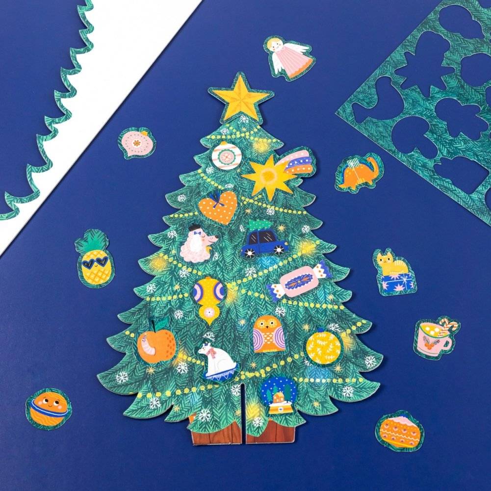 Наряжаем ёлку. Новогодняя игра для малышей фото книги 4