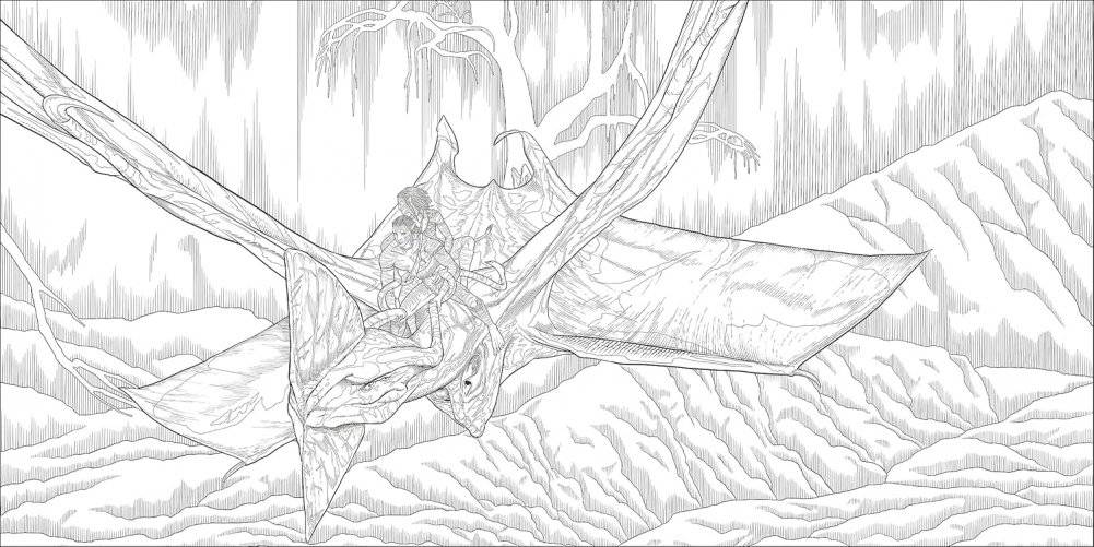 Avatar colouring book фото книги 5