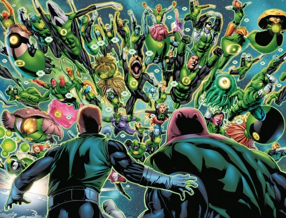 Зеленый Фонарь. Война Зеленых Фонарей фото книги 8