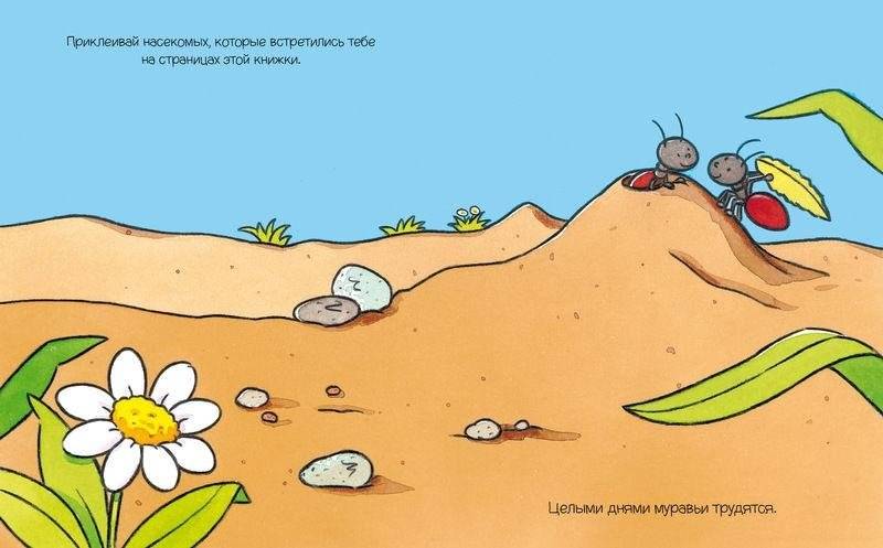 На полянке (с наклейками) фото книги 2