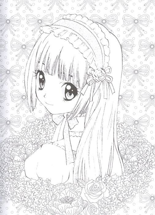 WOW MANGA. Раскраска для творчества и вдохновения фото книги 2